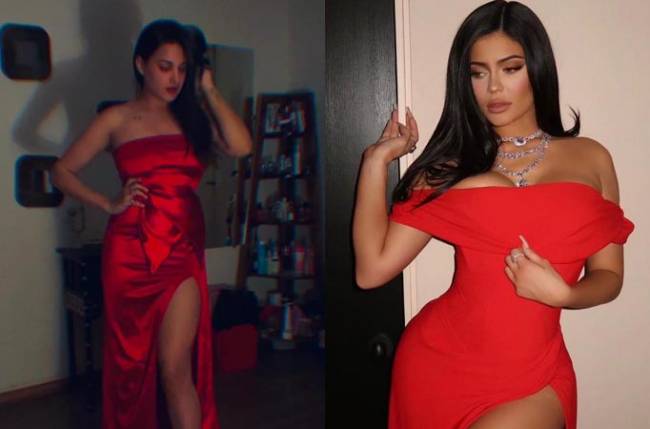 Fans can’t get over Himanshi Khurana’s uncanny resemblance to Kylie Jenner