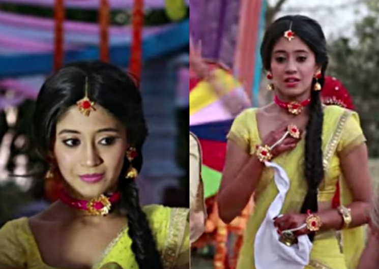 #Stylebuzz: Shivangi And Mohsin’s Sunny Yellow looks for their Haldi Ceremony in Yeh Rishta…